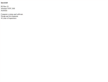 Tablet Screenshot of intrasoft.com.au